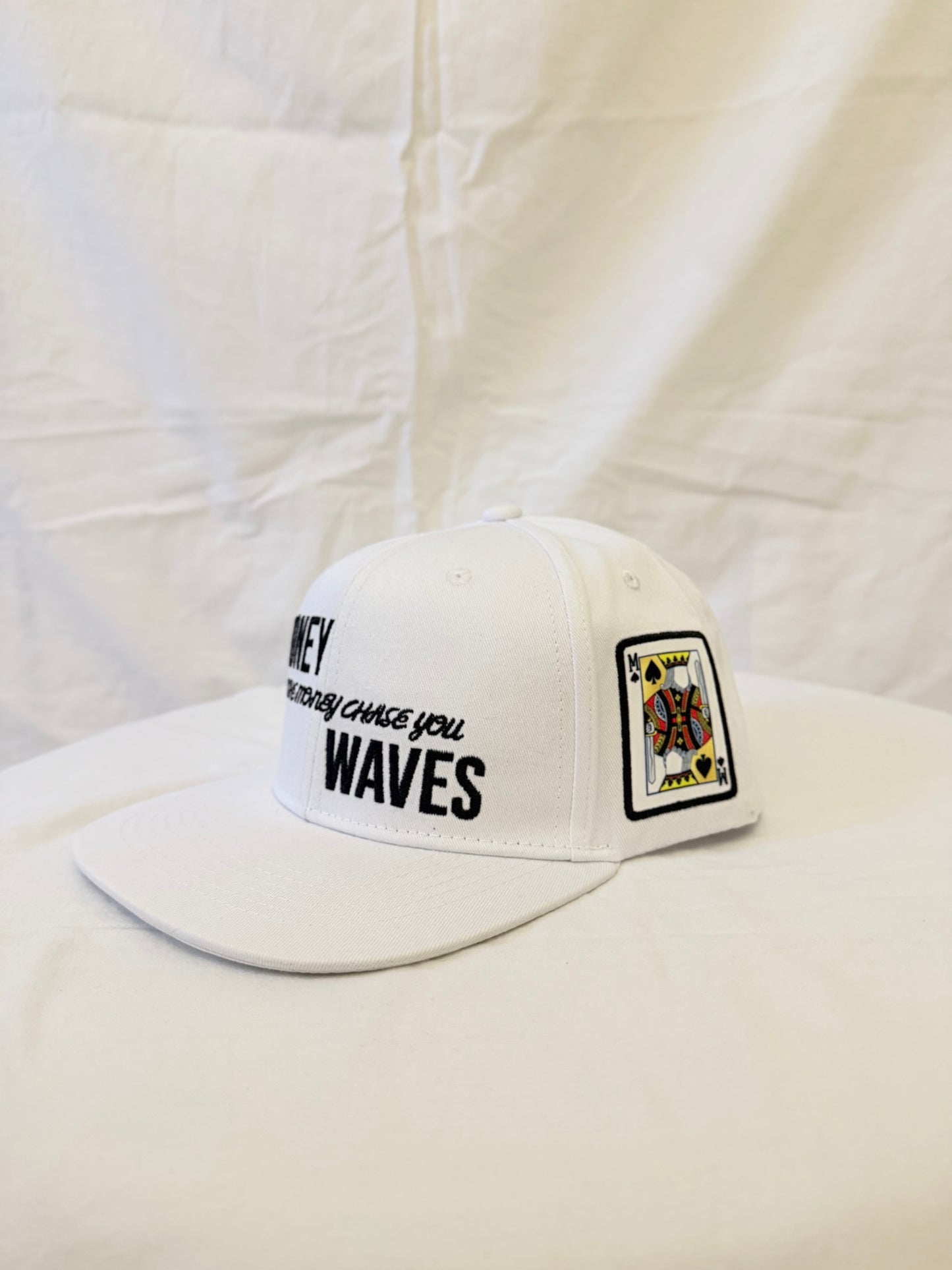 MW Flat Snapback (White)