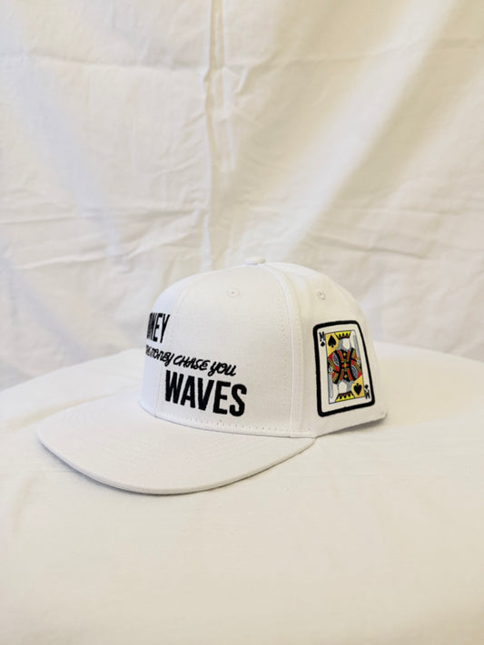 MW Flat Snapback (White)