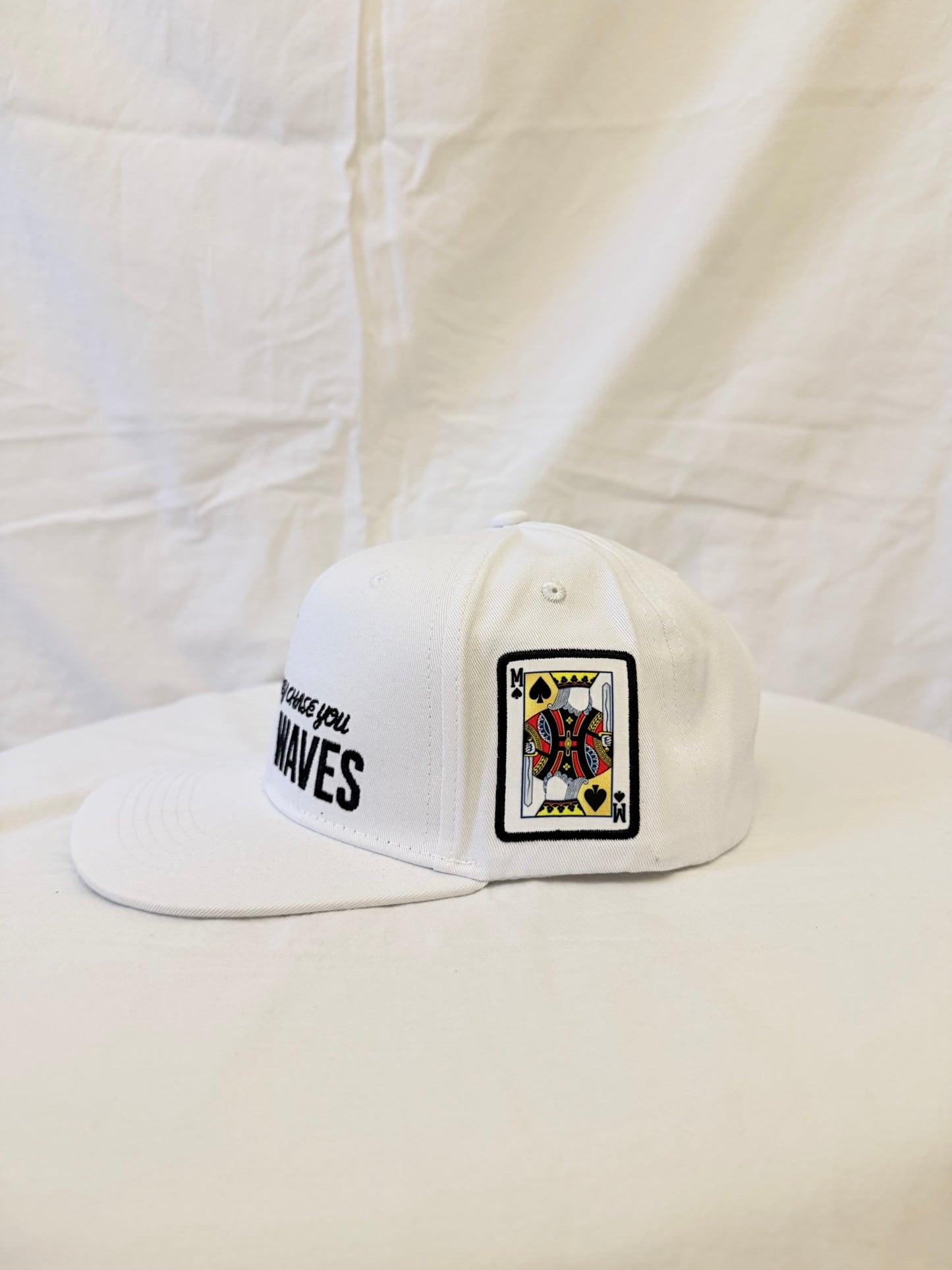 MW Flat Snapback (White)