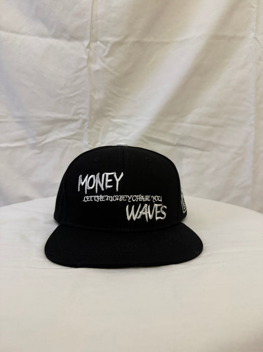 MW Flat Snapback (Black/White)