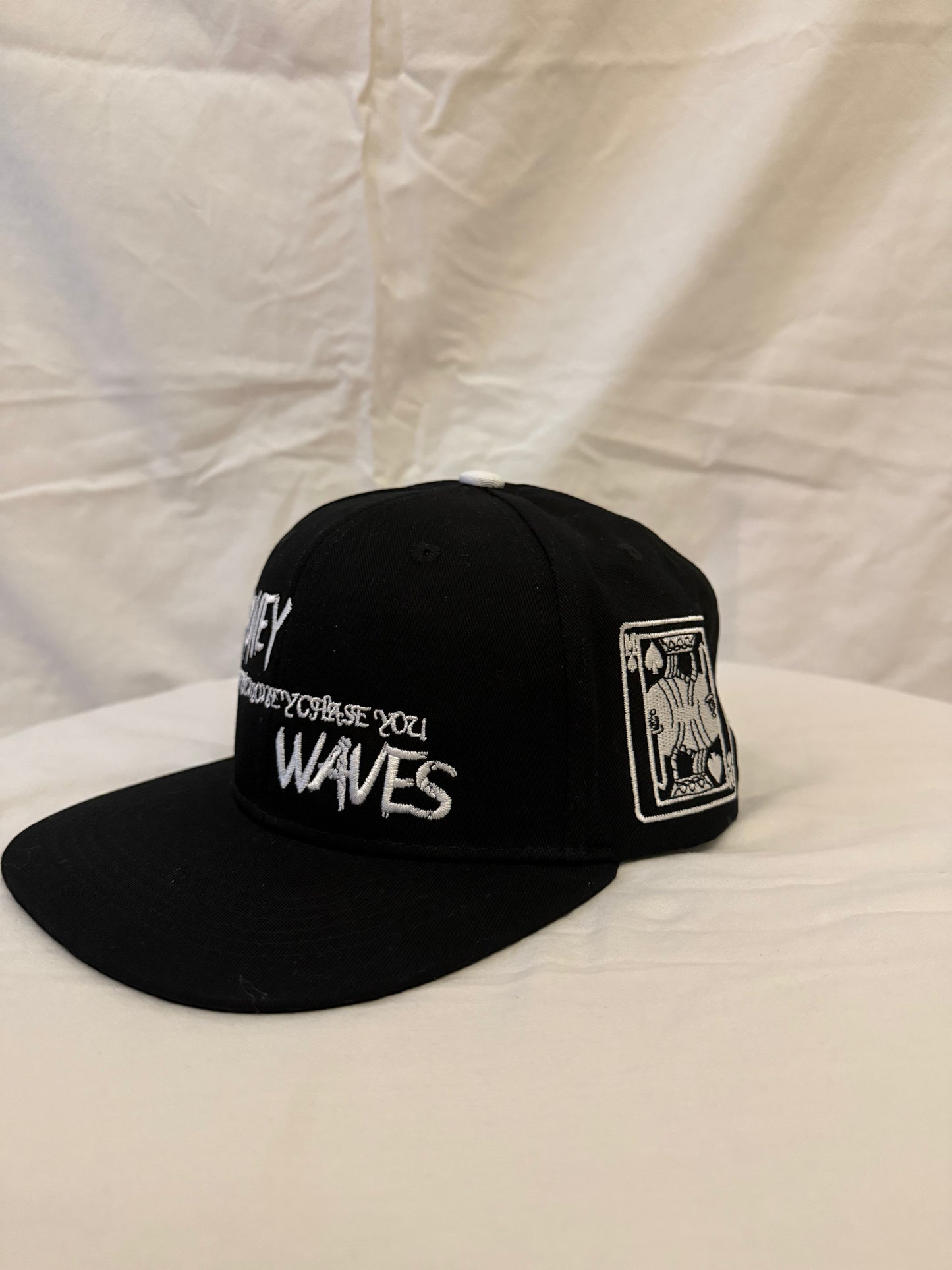 MW Flat Snapback (Black/White)