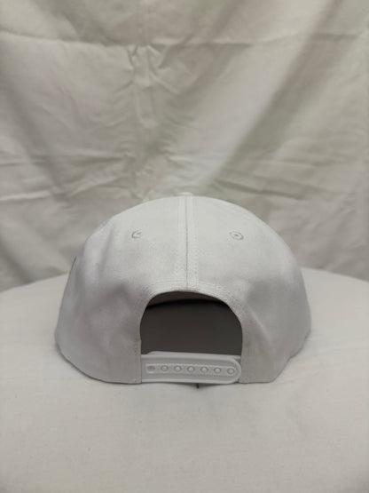 MW Flat Snapback (White)